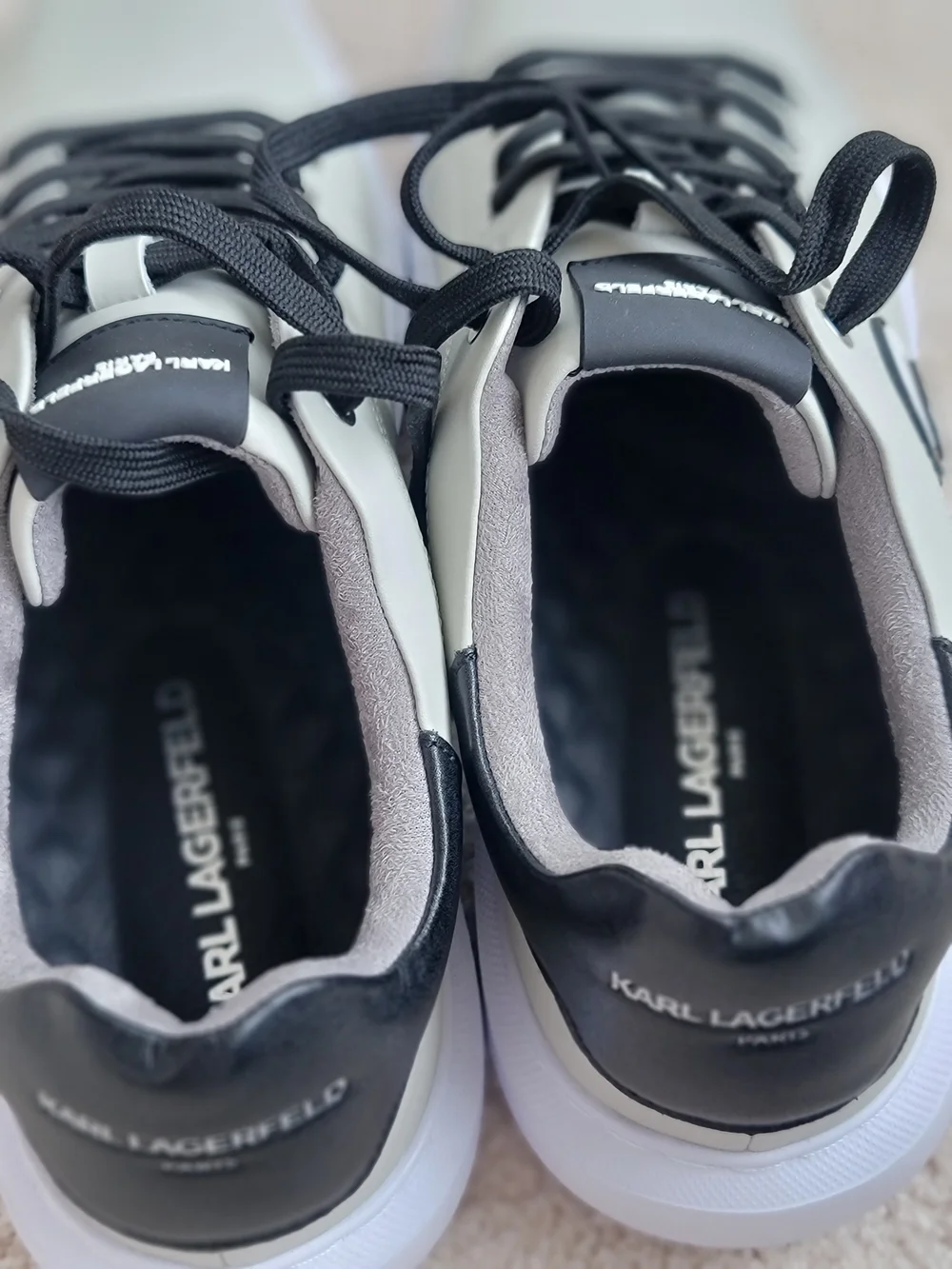 Karl Lagerfeld Paris‎ LF1S1107 Low Top Sneakers – Size 11M – NWOB